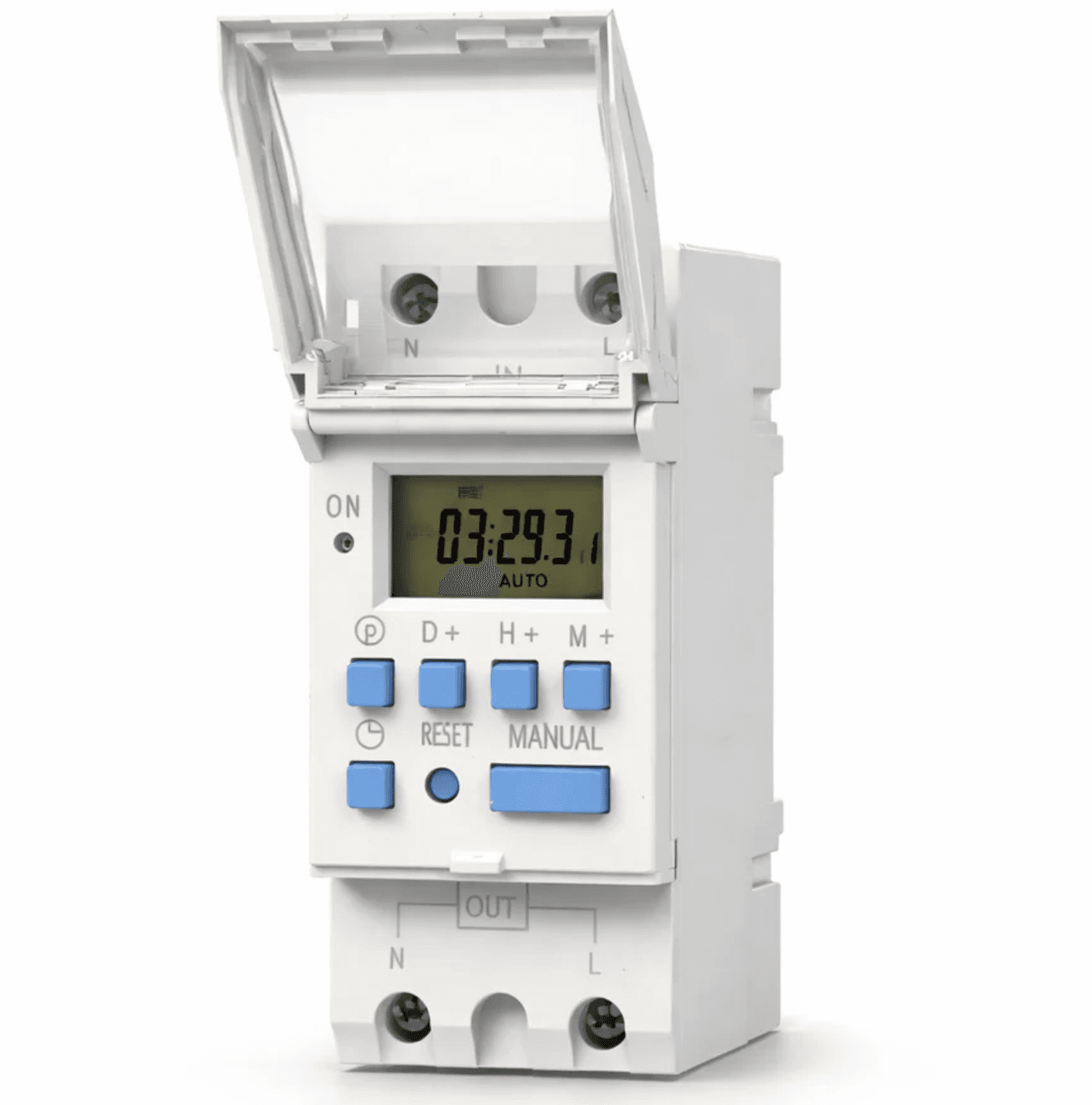 Tomzn 30A Weekly 7 Days Programmable Digital Time Switch Timer - image 2