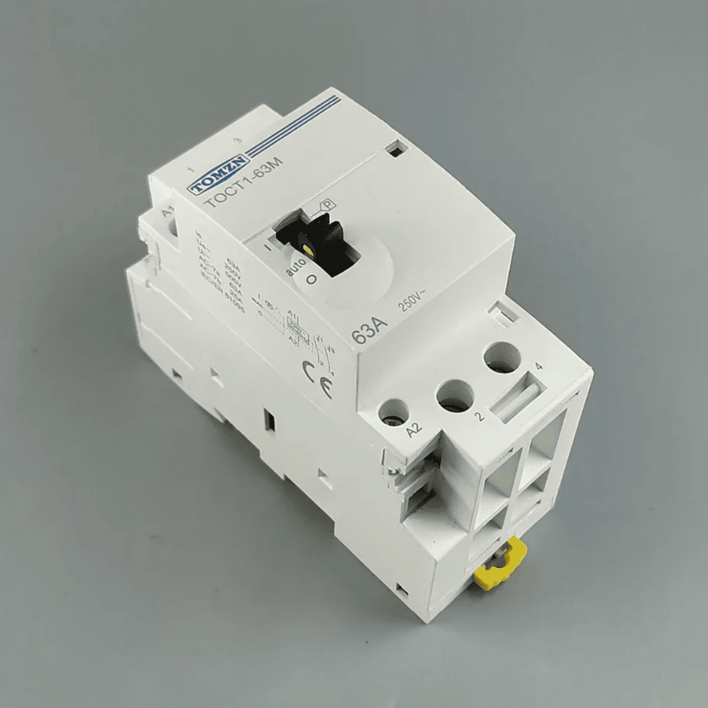 Tomzn TOCT1-63M 2P 63A 2NO 220V Din Rail AC Modular Contactor - image 1