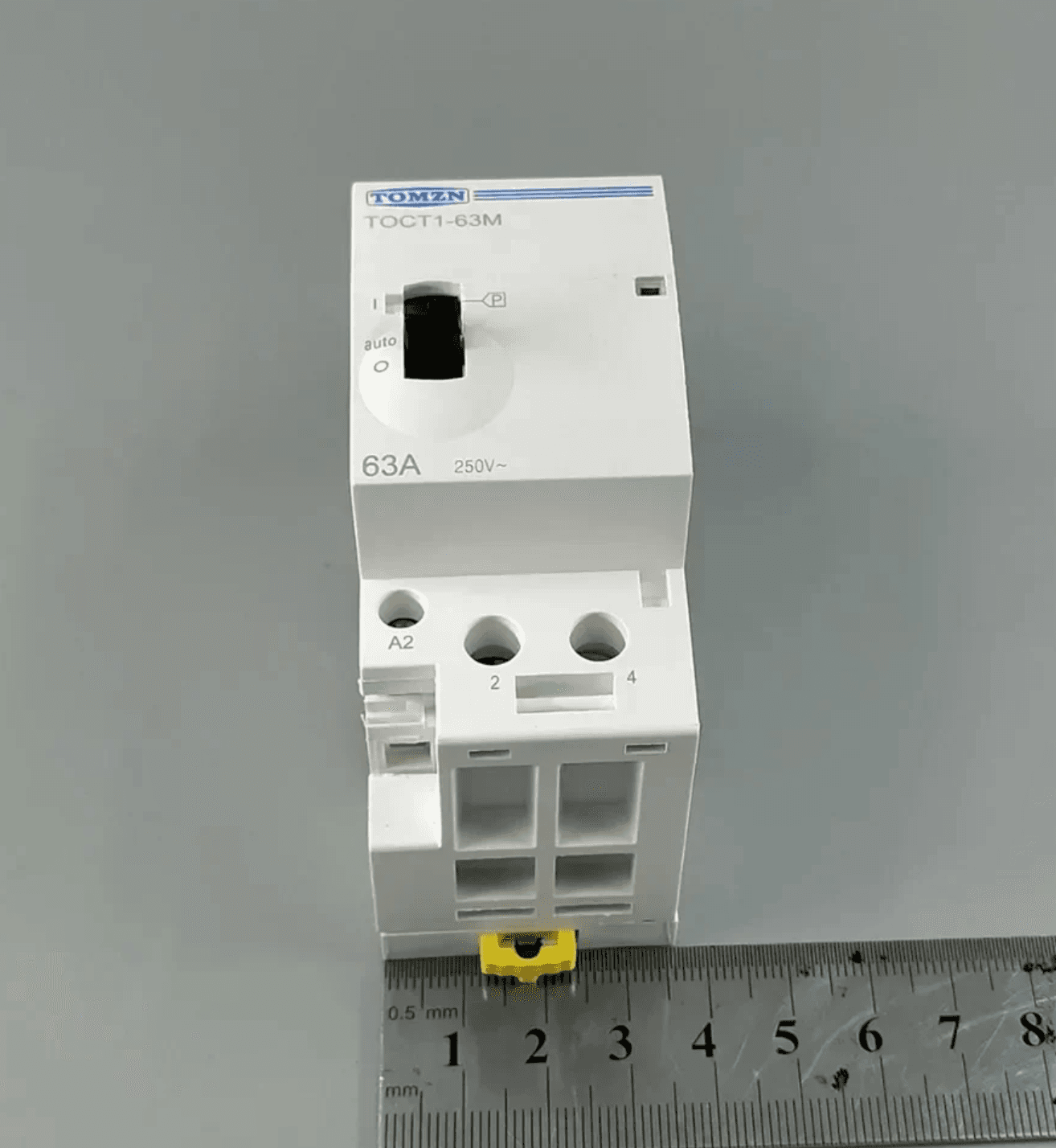 Tomzn TOCT1-63M 2P 63A 2NO 220V Din Rail AC Modular Contactor - image 3