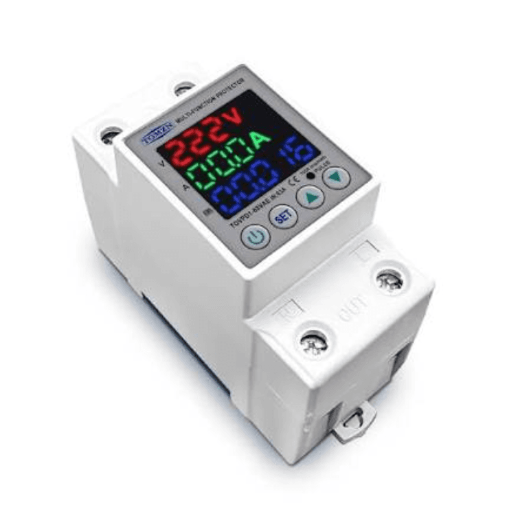 Tomzn 3rd Gen 3in1 Voltage Protector Over and Under Voltage Protective Device with Kwh Meter - image 2