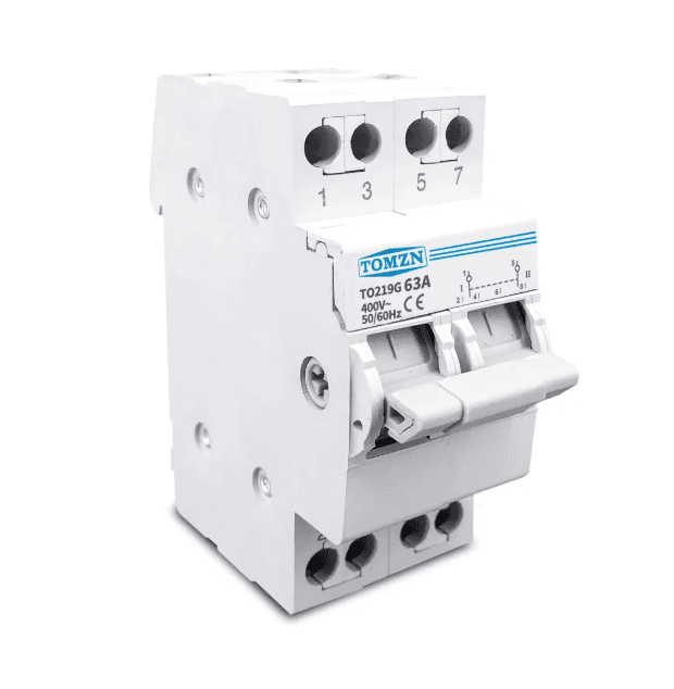 Tomzn 2-Line 2P 63A Breaker Type Changeover Switch - image 3