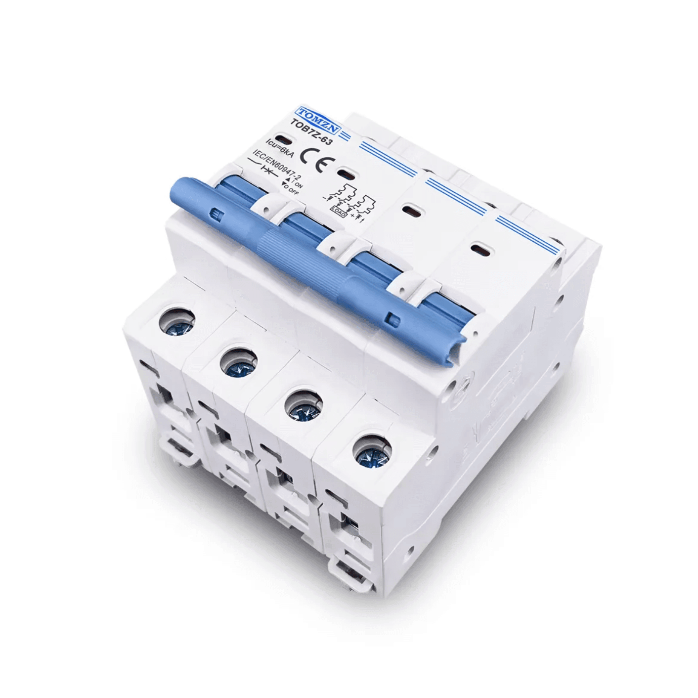 Tomzn TOB7Z-63 4P DC 1200V MCB Circuit Breaker - image 2