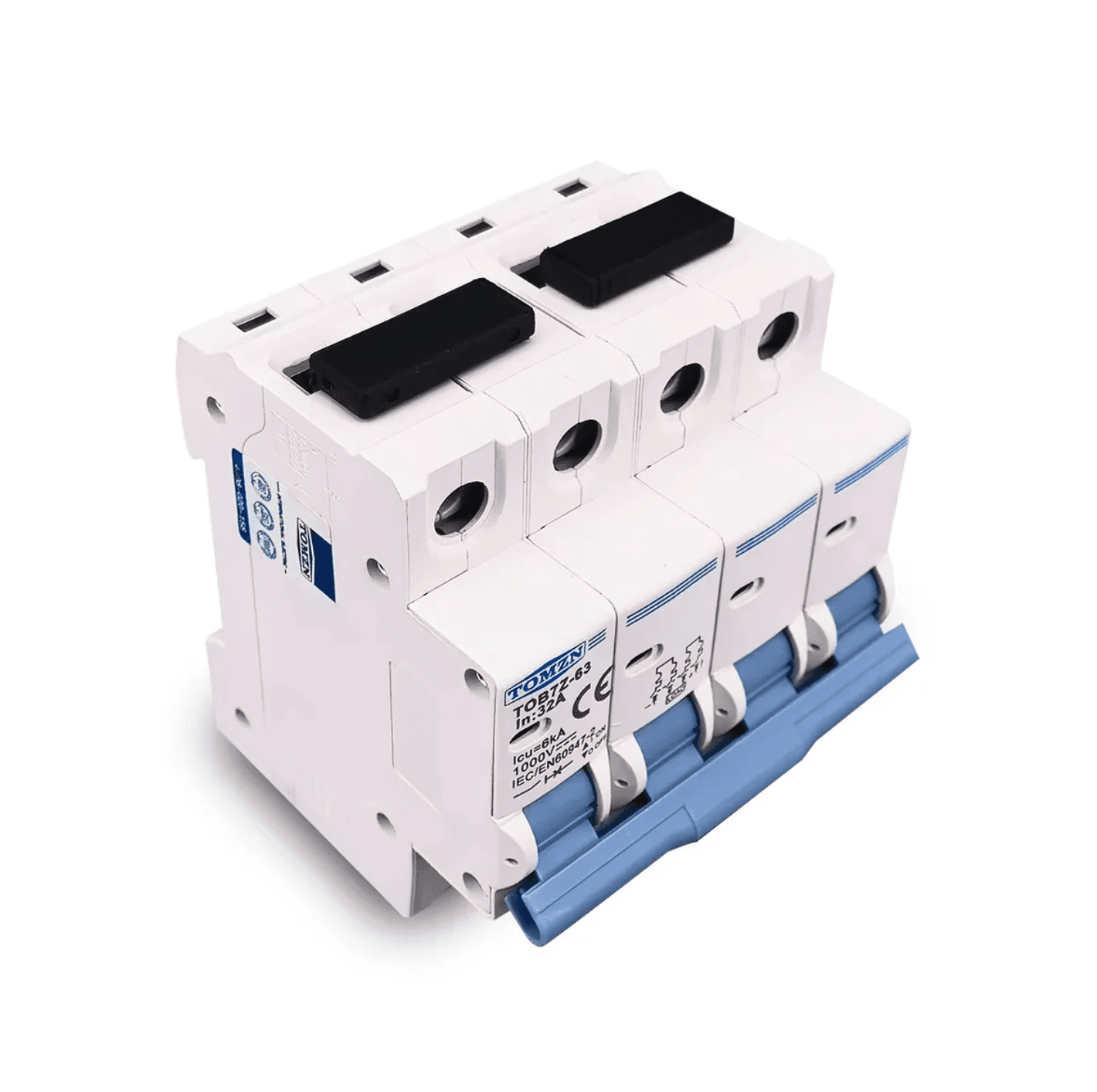 Tomzn TOB7Z-63 4P DC 1200V MCB Circuit Breaker - image 3