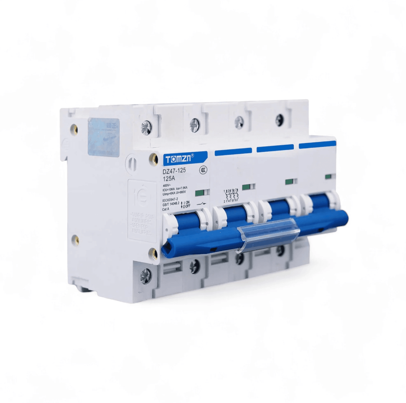 Tomzn 4P AC Circuit Breaker 400V 125A - image 2
